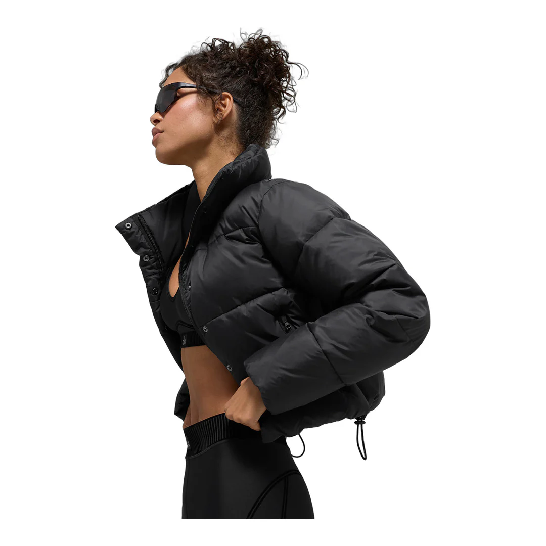 alo Gold Rush Puffer - Black - Image 3