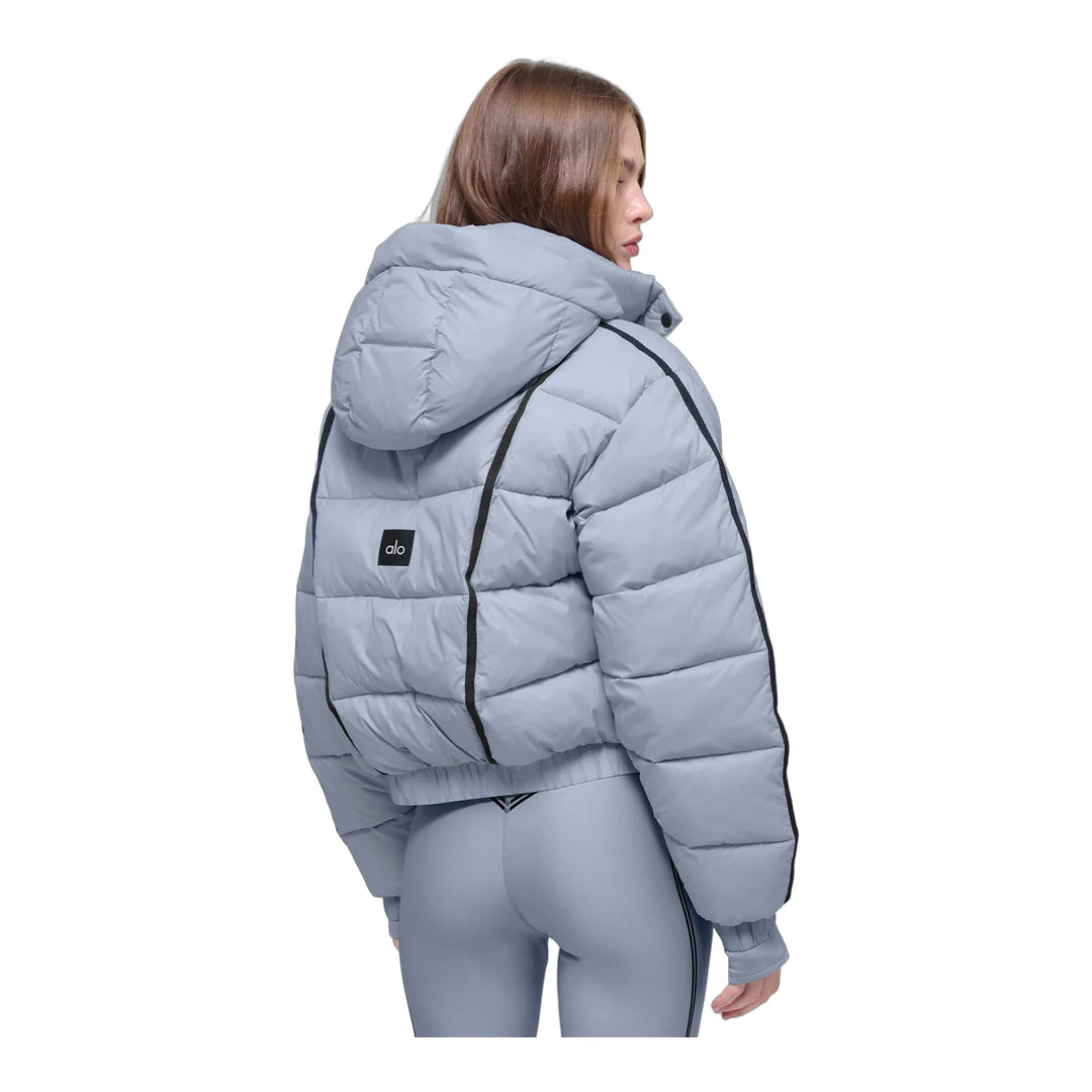alo Aspen Love Puffer Jacket - Winter Frost - Image 2