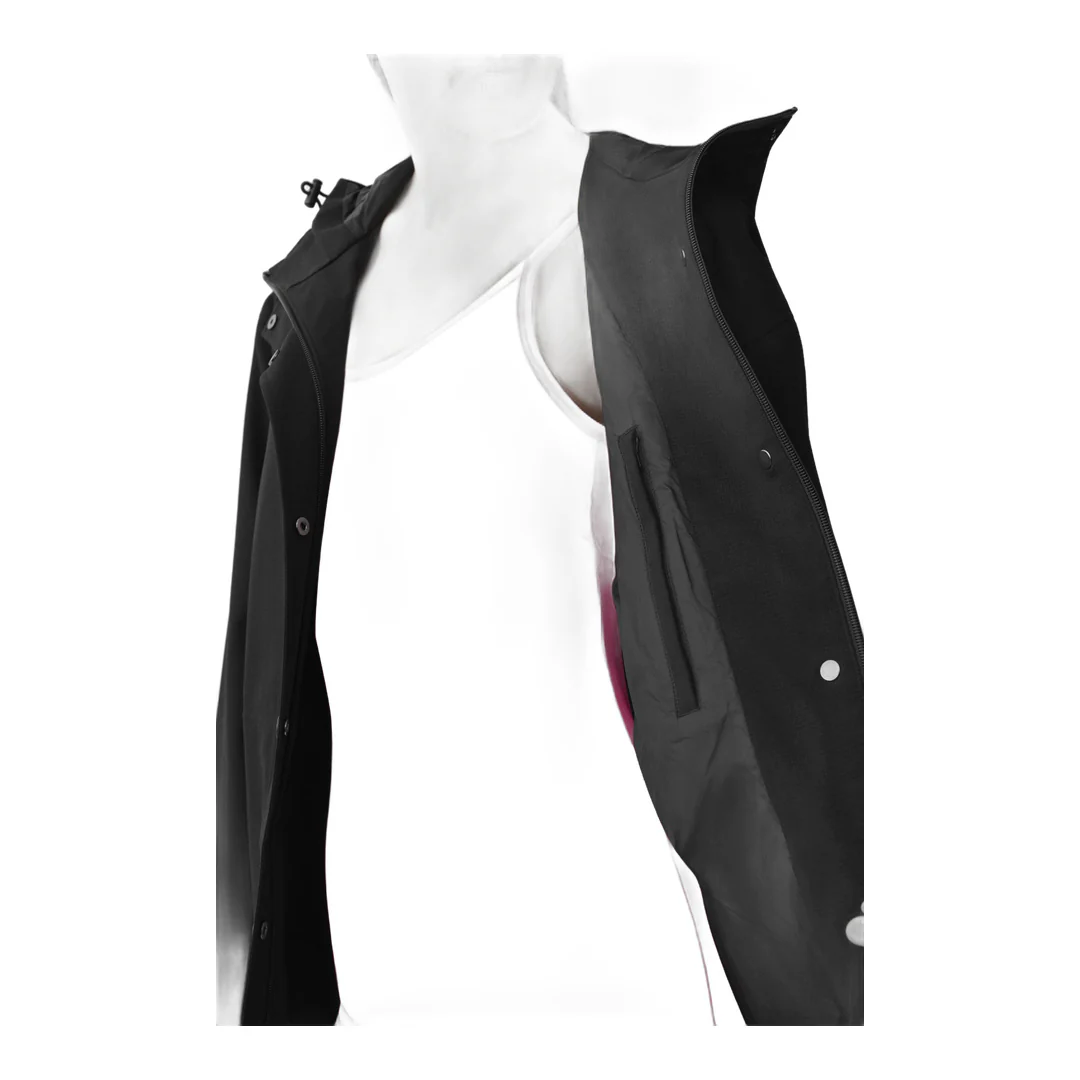 alo Rain Or Shine Long Coat - Black - Image 3