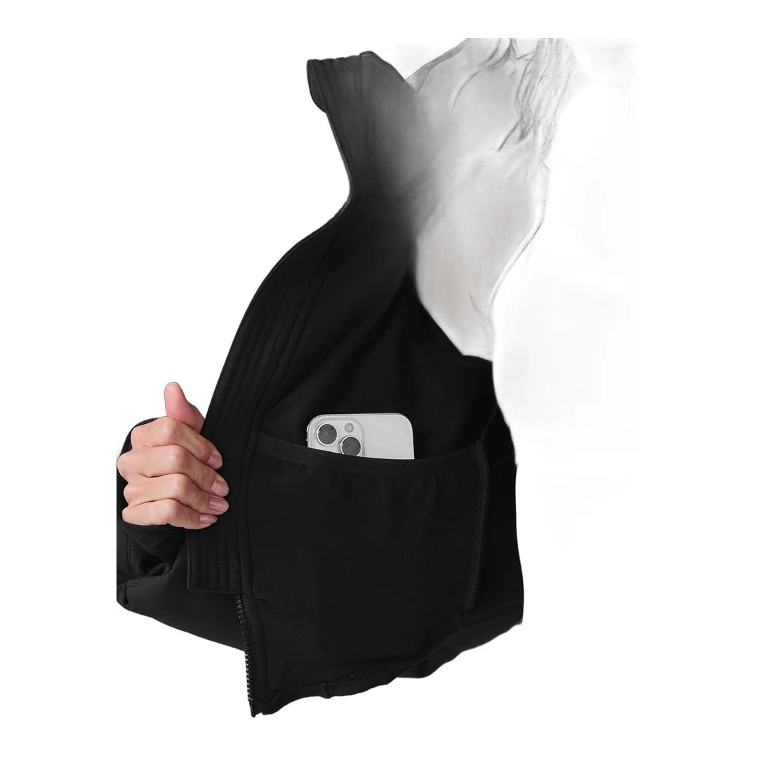 alo Main Act Corset Puffer - Black - Image 3