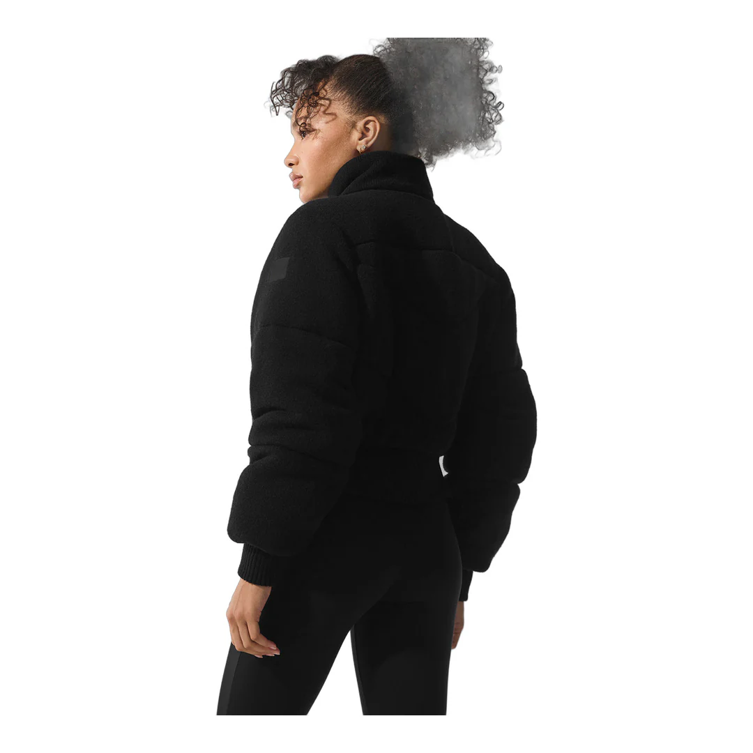 alo Darling Sweater Puffer - Black - Image 3