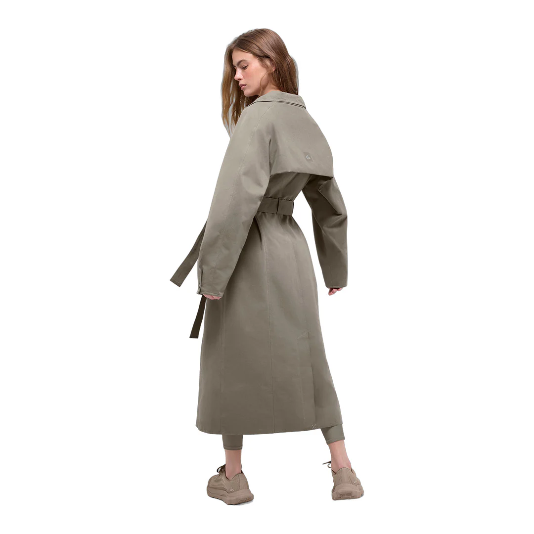 alo Journey Trench Coat - Light Cocoa - Image 5