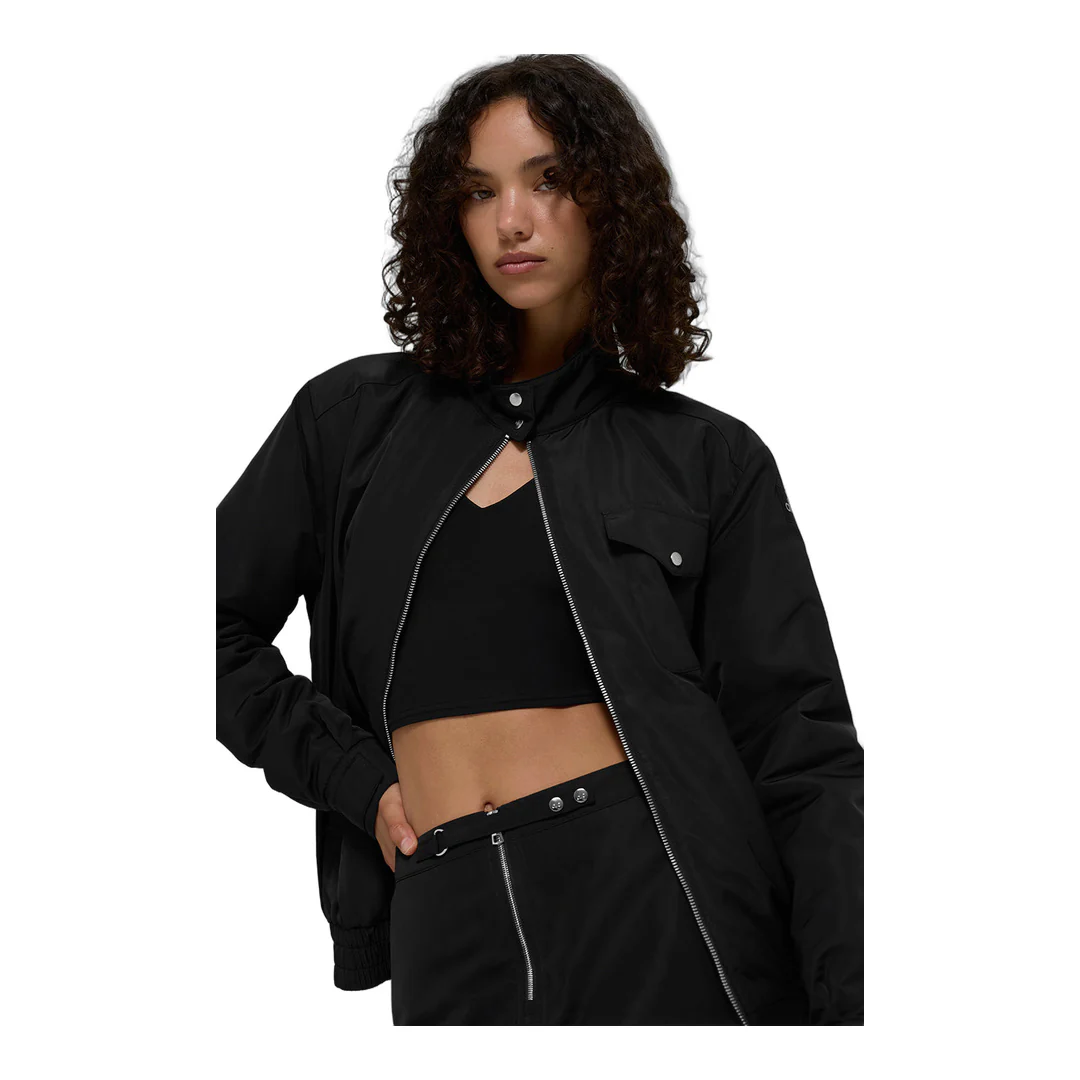 alo Work It Bomber - Black - Image 4