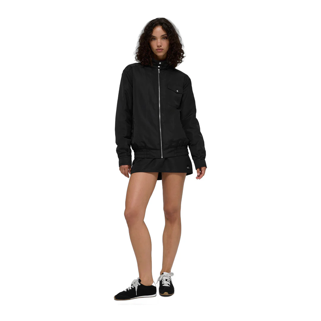 alo Work It Bomber - Black - Image 5