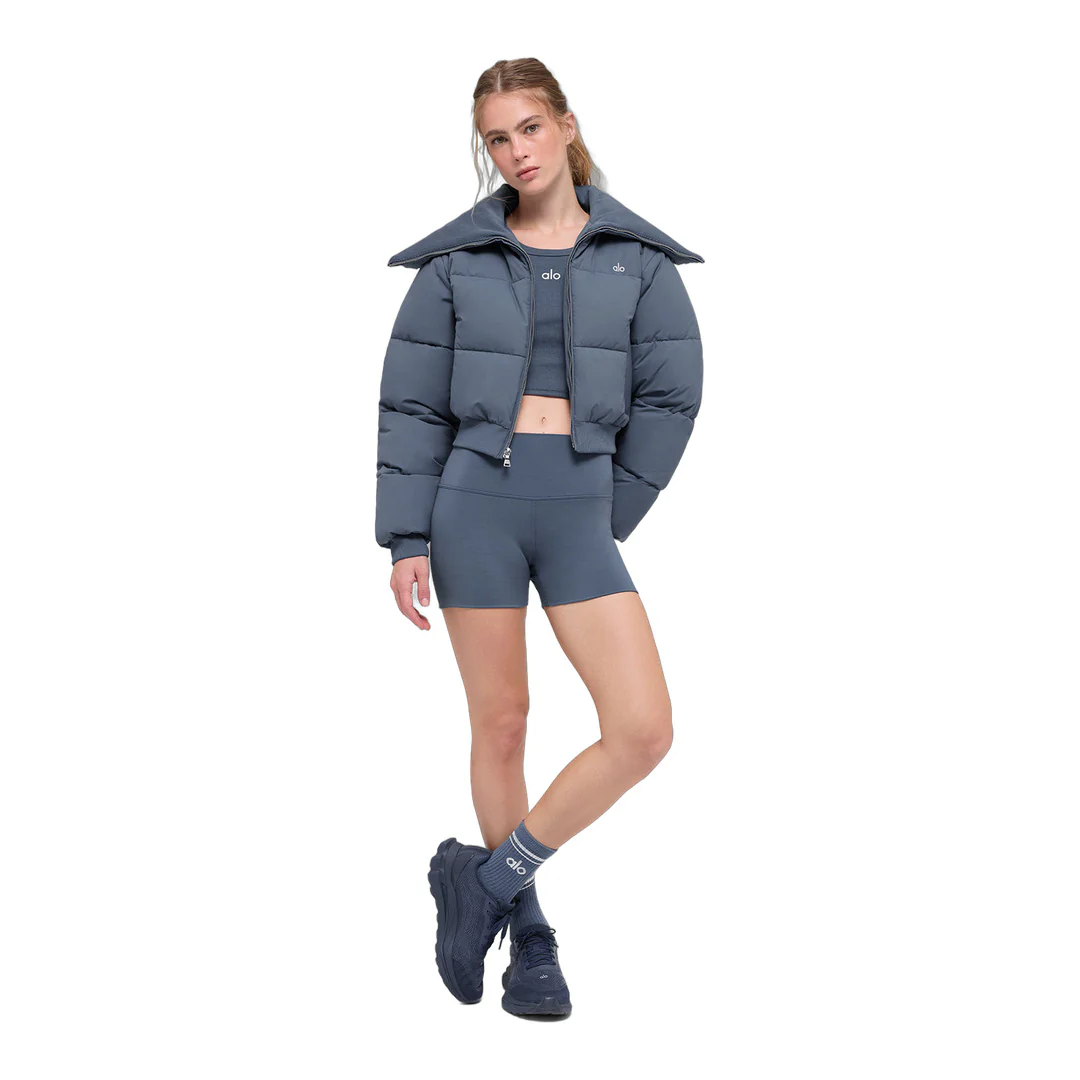 alo Captivate Puffer - Bluestone - Image 5