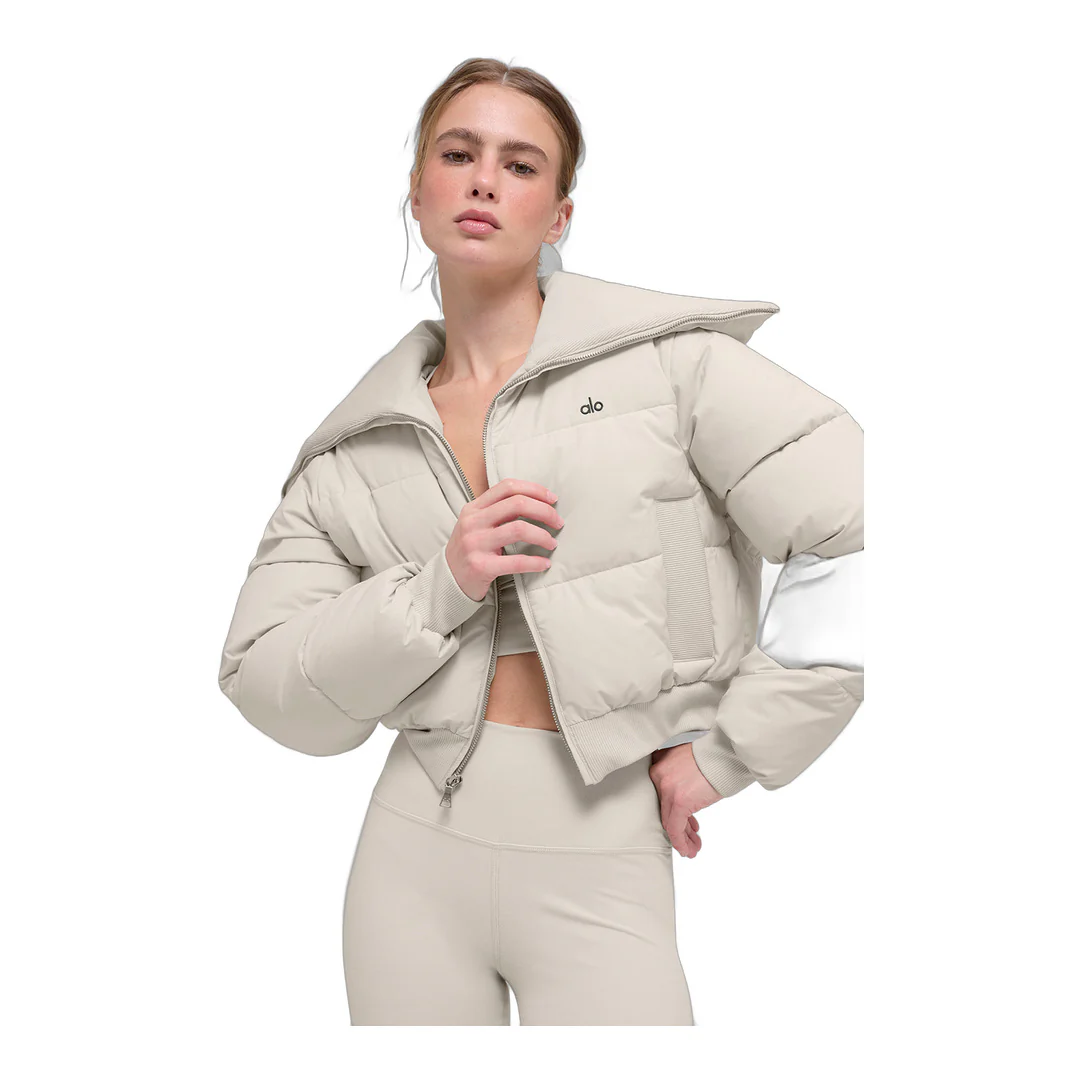 alo Captivate Puffer - Bone - Image 3