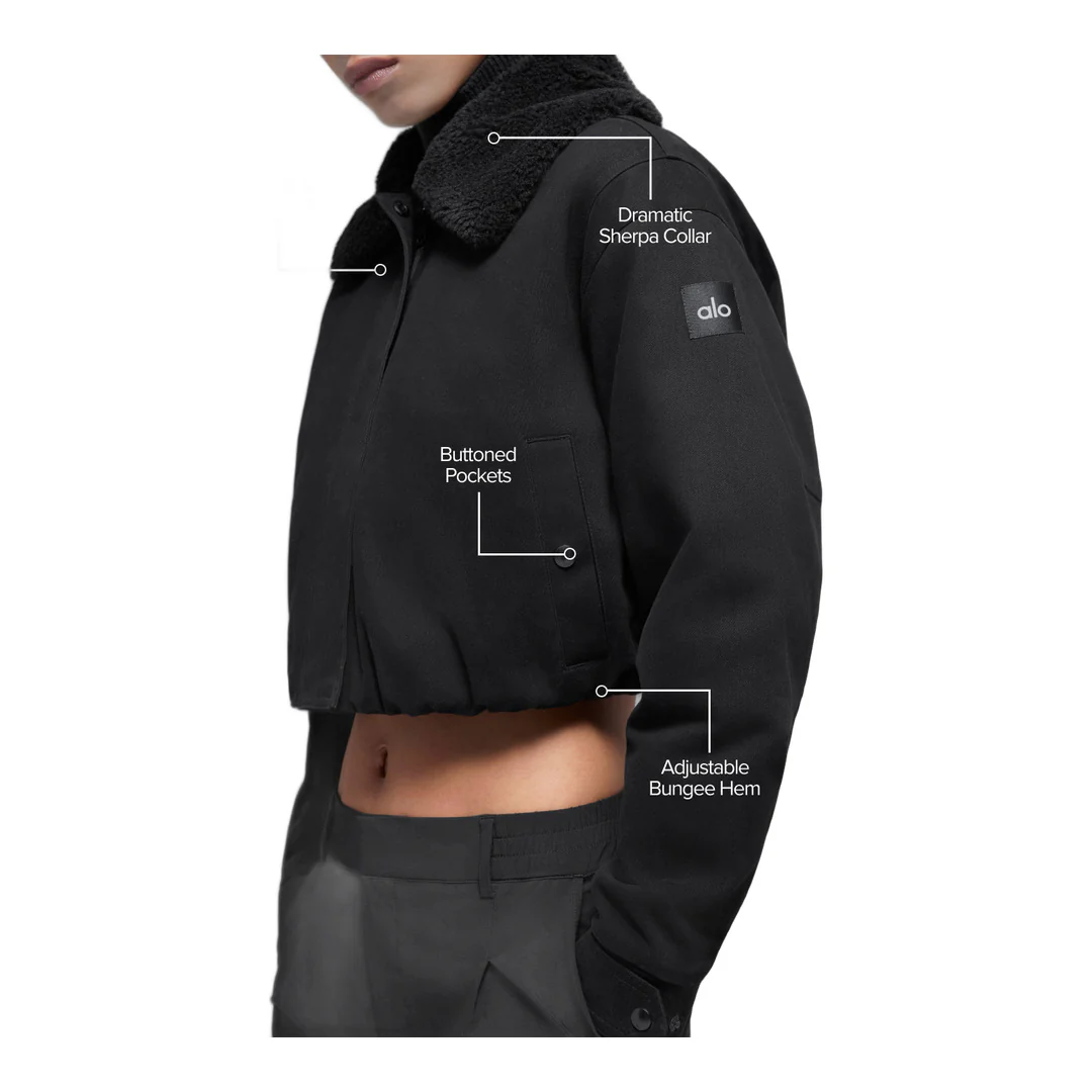 alo Navigator Jacket - Black - Image 2