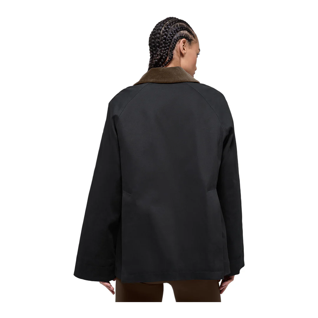 alo Twill Barn Jacket - Black/Espresso - Image 3