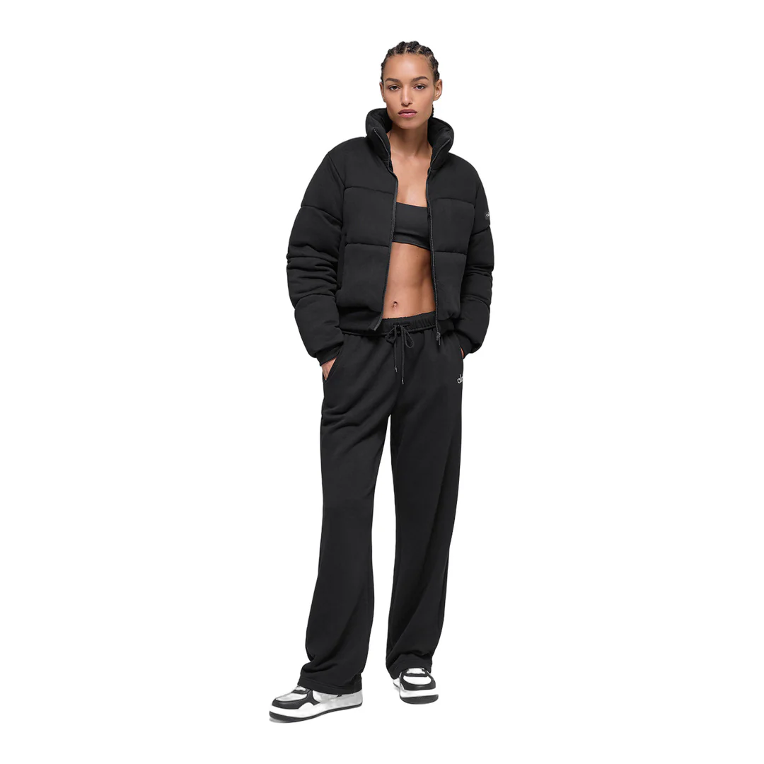 alo Sweatshirt Puffer - Black - Image 5