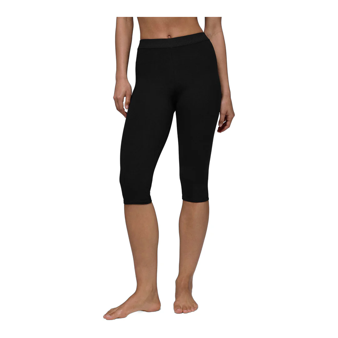 alo Alosoft High-Waist Iconic 90's Capri - Black - Image 2