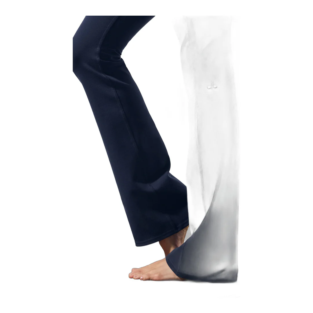 alo Airbrush High-Waist Bootcut Legging - Navy - Image 5
