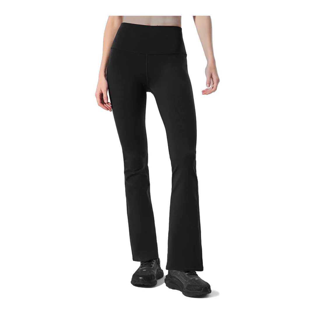 alo Airbrush High-Waist 7/8 Bootcut Legging - Black - Image 3