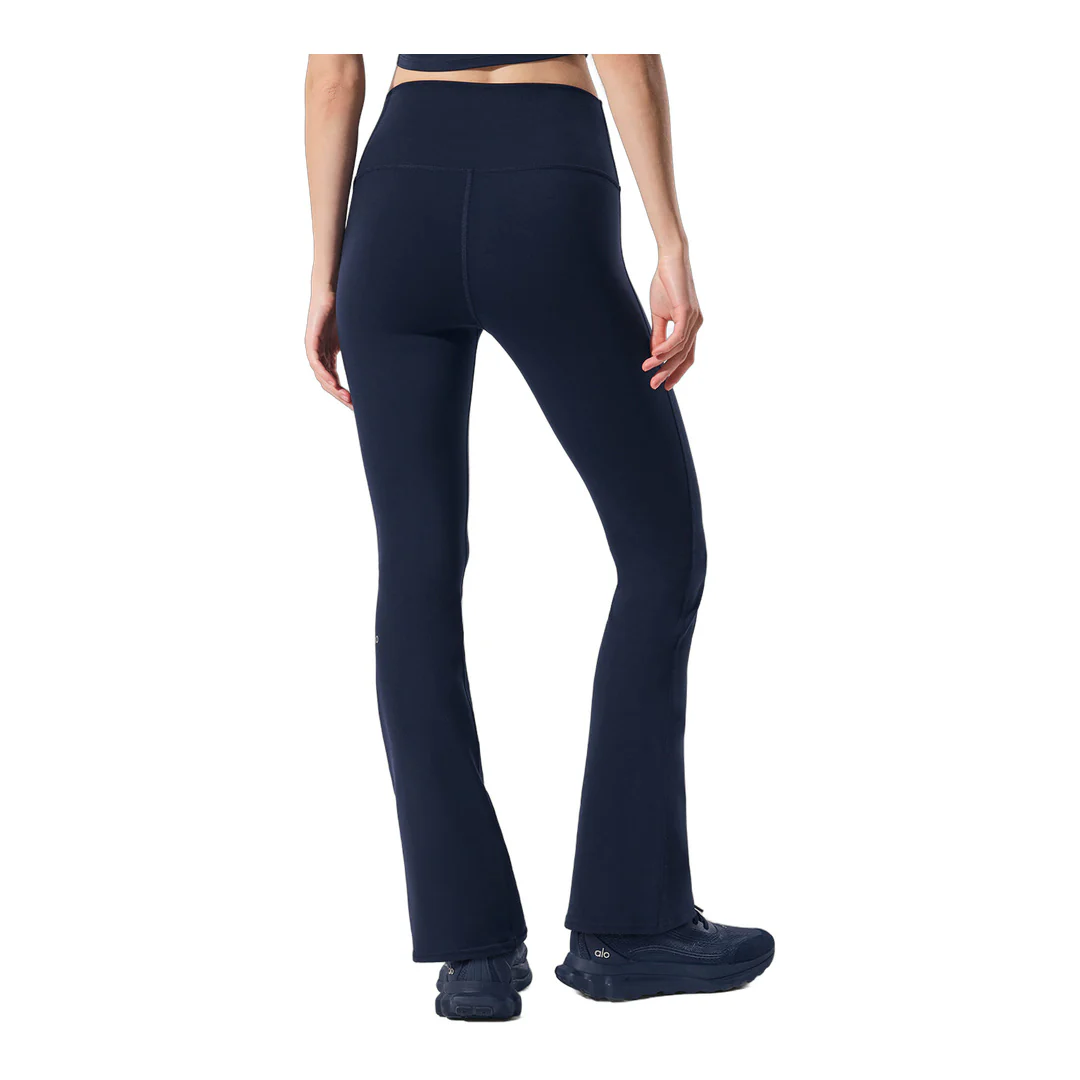 alo Airbrush High-Waist 7/8 Bootcut Legging - Navy - Image 3