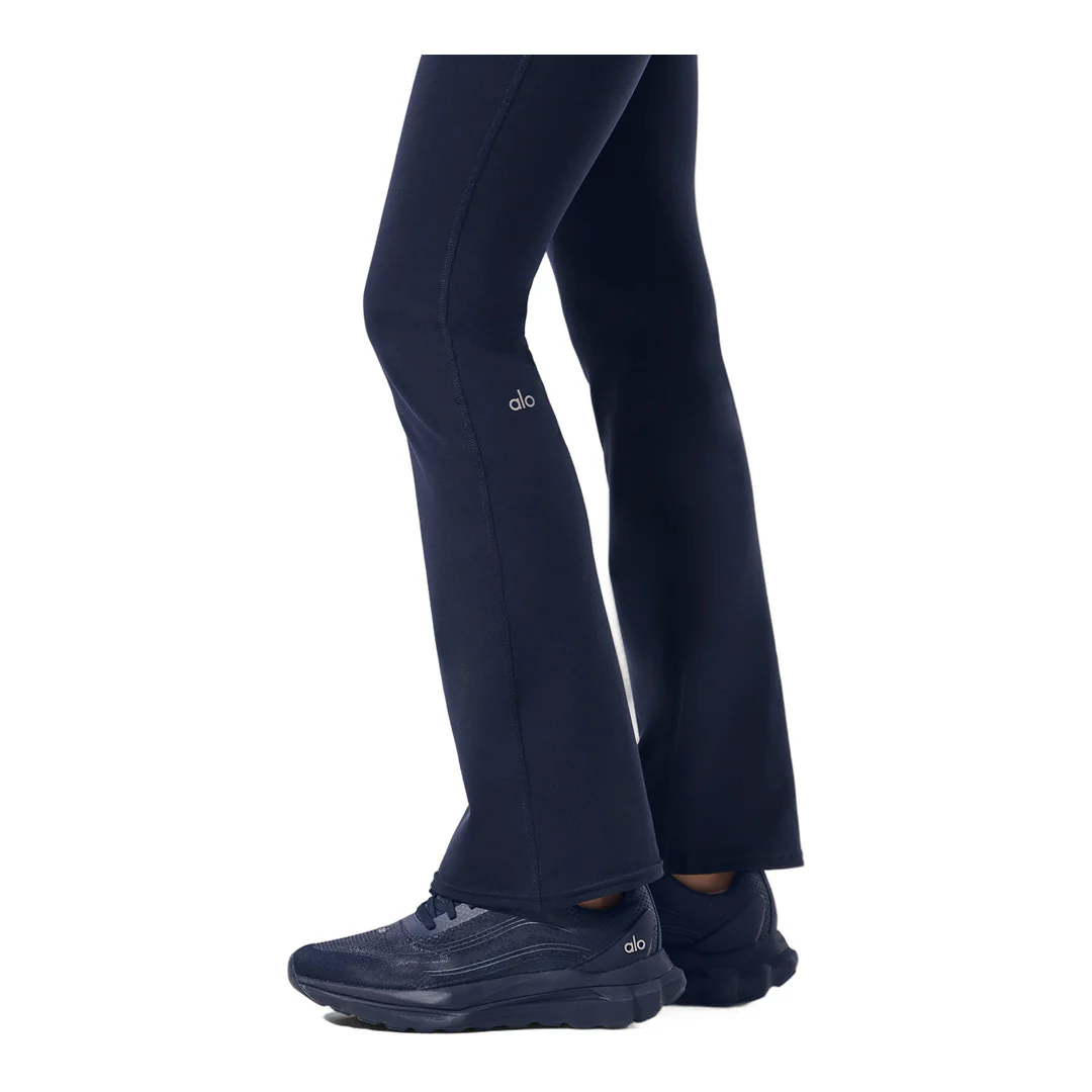 alo Airbrush High-Waist 7/8 Bootcut Legging - Navy - Image 5
