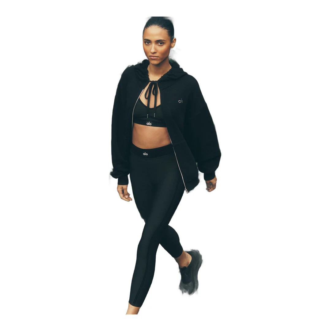 alo Airlift High-Waist 7/8 Line Up Legging - Black