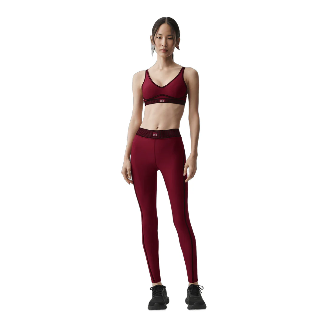 alo Airlift High-Waist 7/8 Line Up Legging - Summer Romance Red - Image 6