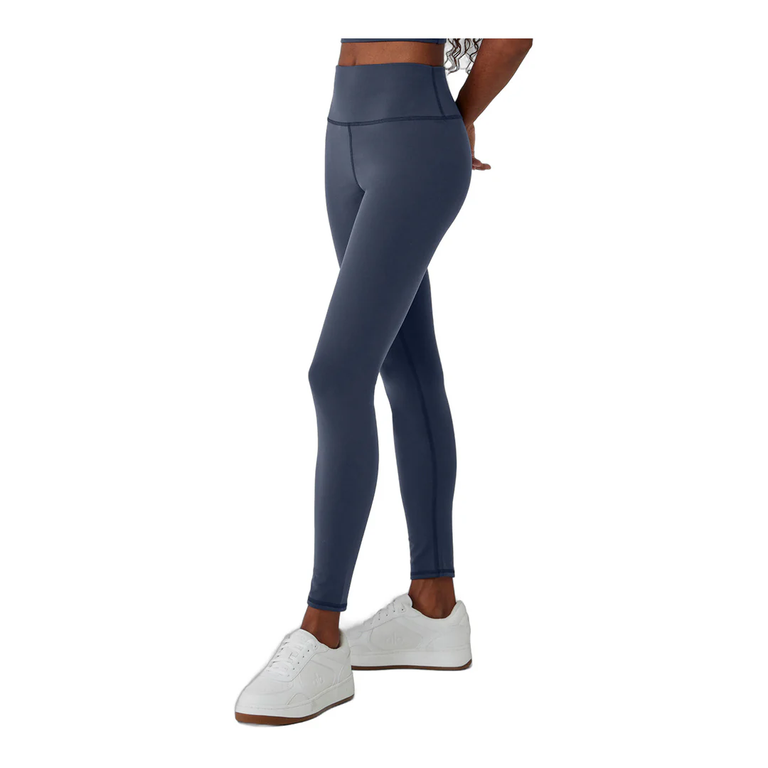 alo Airbrush Winter Warm High-Waist Nocturne Legging - Navy - Image 2