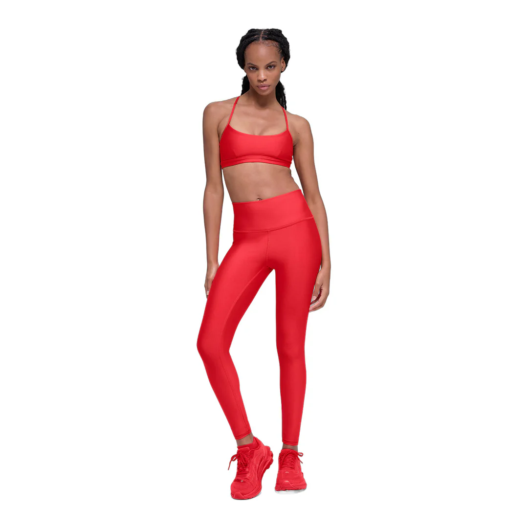 alo Airlift Winter Warm High-Waist Legging - Bright Red - Image 5