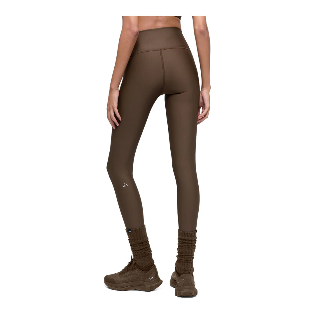 alo Airlift Winter Warm High-Waist Legging - Espresso - Image 4
