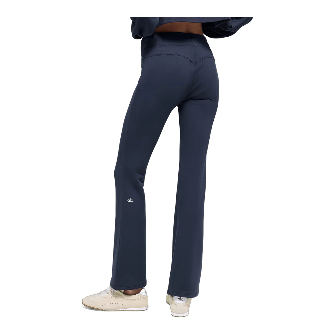 alo Sway Bootcut Sweatpant - Navy - Image 3