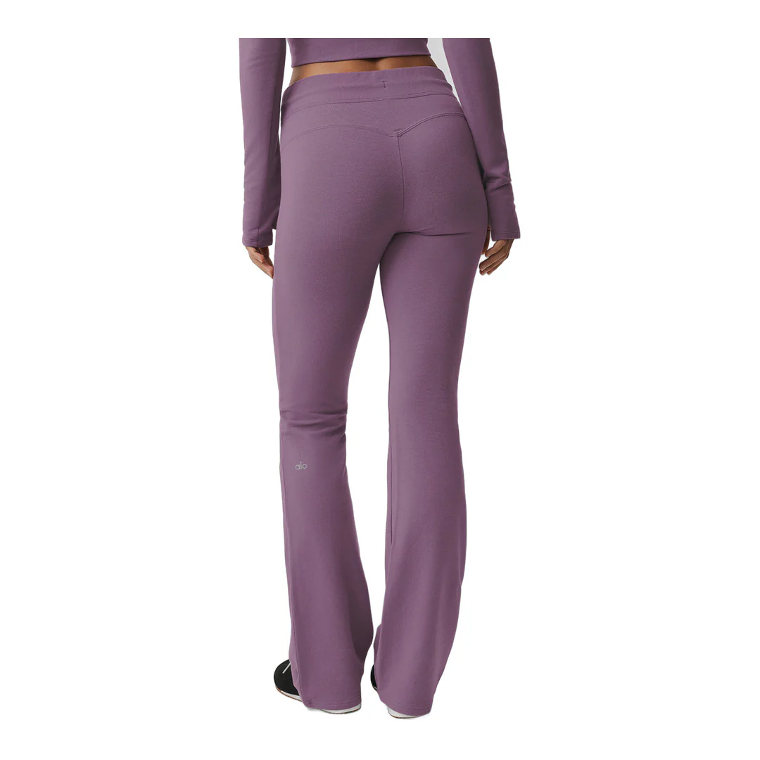 alo Sway Bootcut Sweatpant - Plum Kiss - Image 2