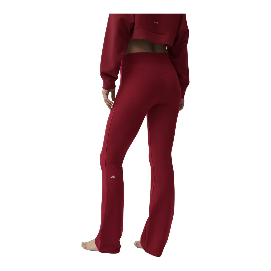 alo Sway Bootcut Sweatpant - Summer Romance Red - Image 2