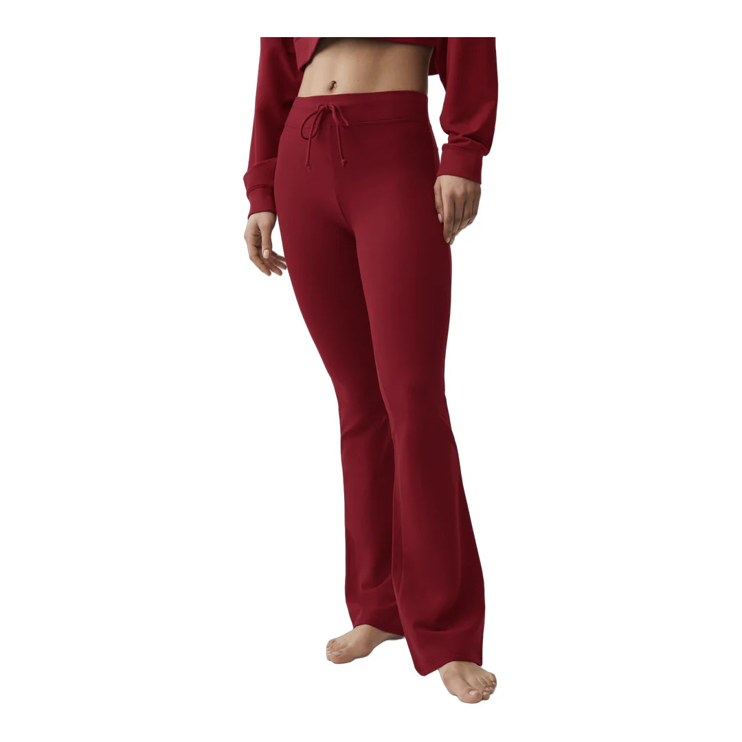 alo Sway Bootcut Sweatpant - Summer Romance Red - Image 3