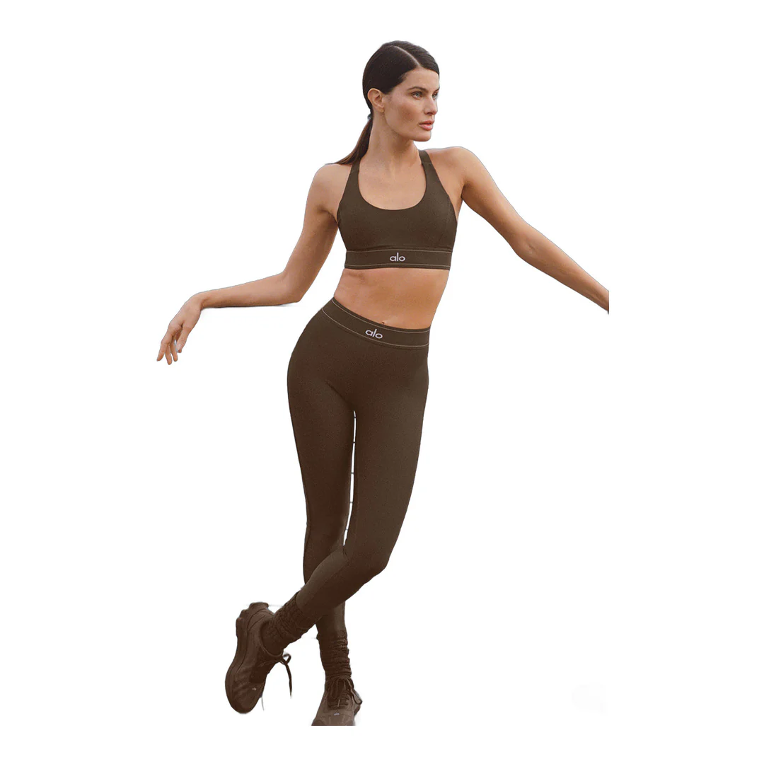 alo Airlift High-Waist Suit Up Legging - Espresso