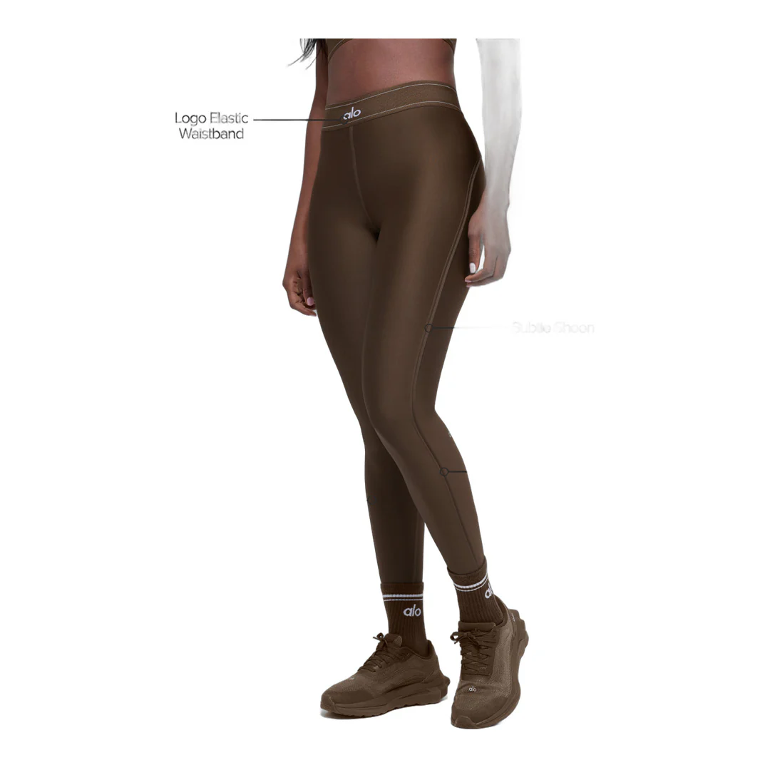 alo Airlift High-Waist Suit Up Legging - Espresso - Image 2