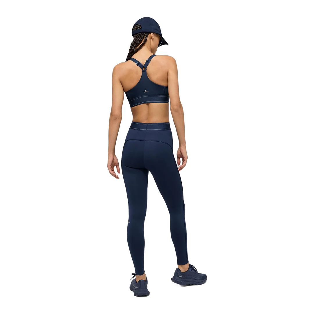 alo Airlift High-Waist Suit Up Legging - Navy/Navy - Image 3
