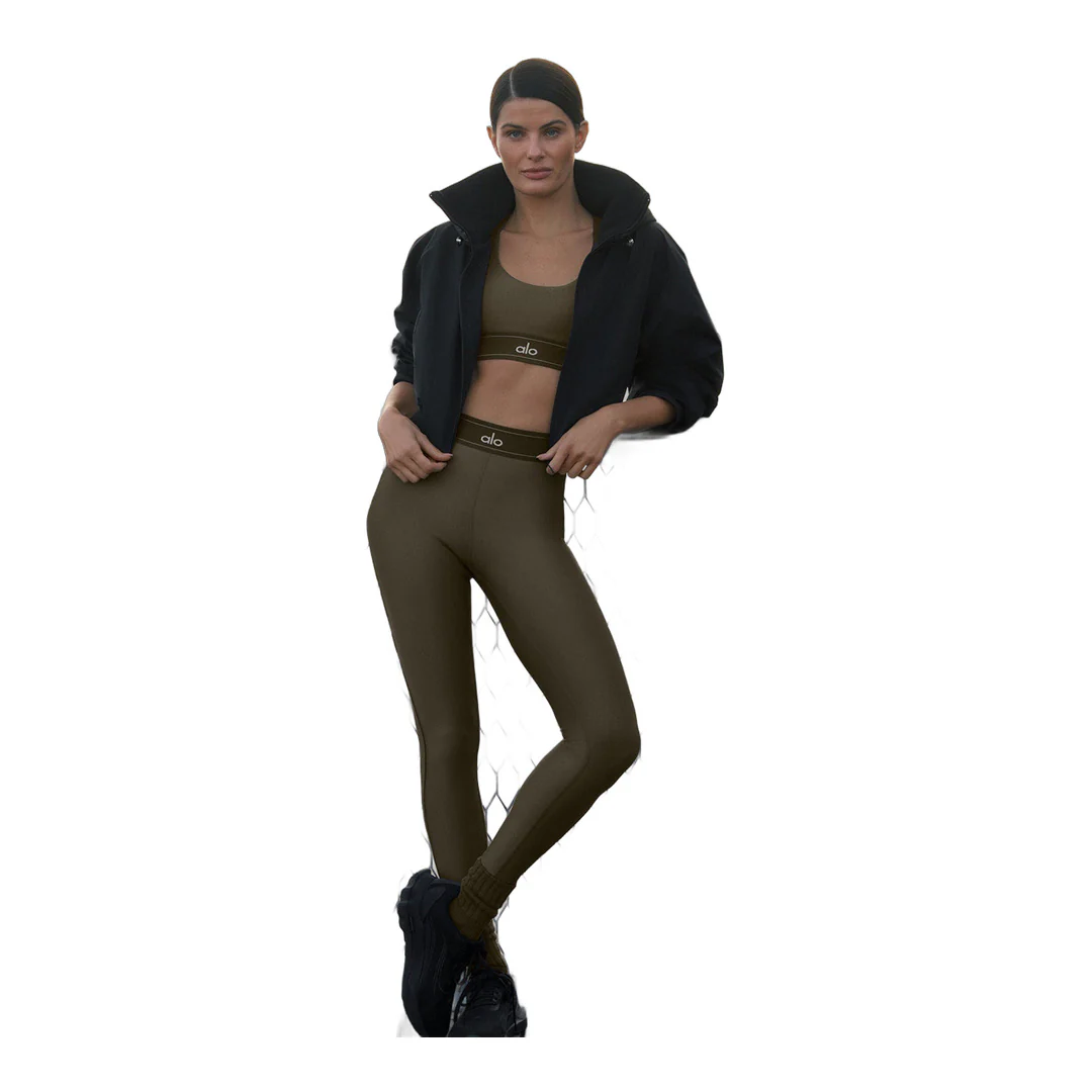 alo Airlift High-Waist Suit Up Legging - Olive Tree/Olive Tree