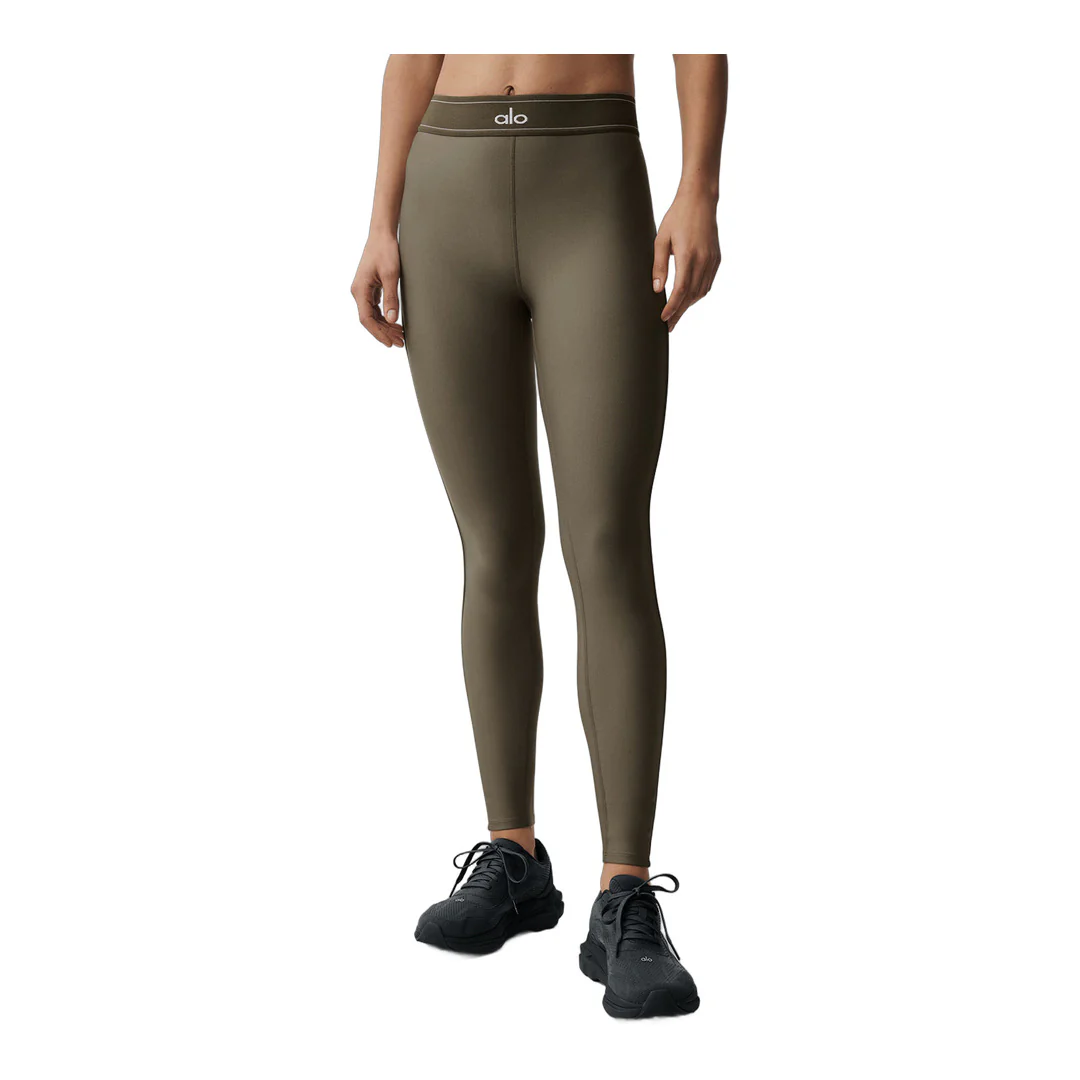 alo Airlift High-Waist Suit Up Legging - Olive Tree/Olive Tree - Image 4
