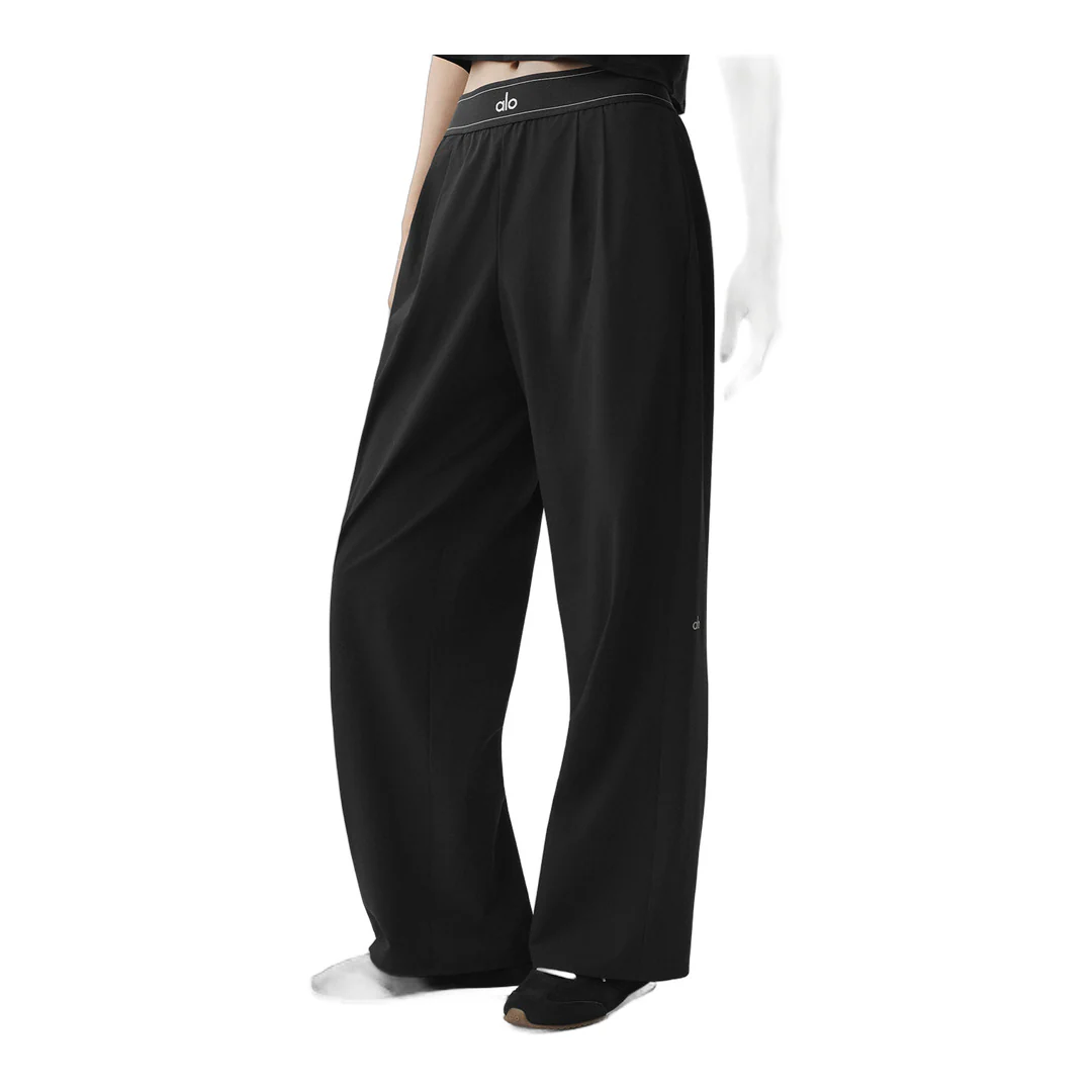 alo Suit Up Trouser (Regular) - Black - Image 3
