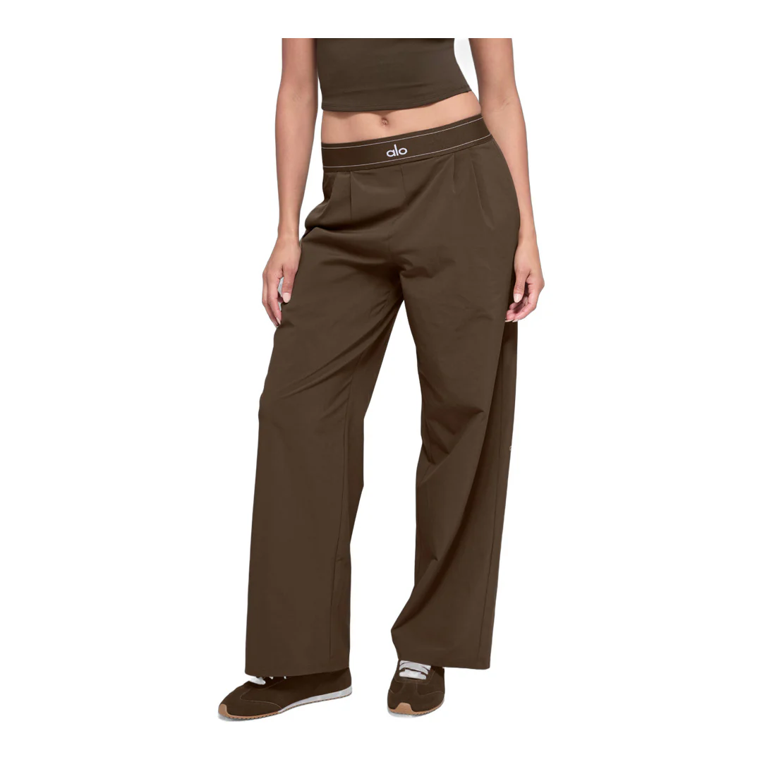 alo Suit Up Trouser (Regular) - Espresso - Image 2
