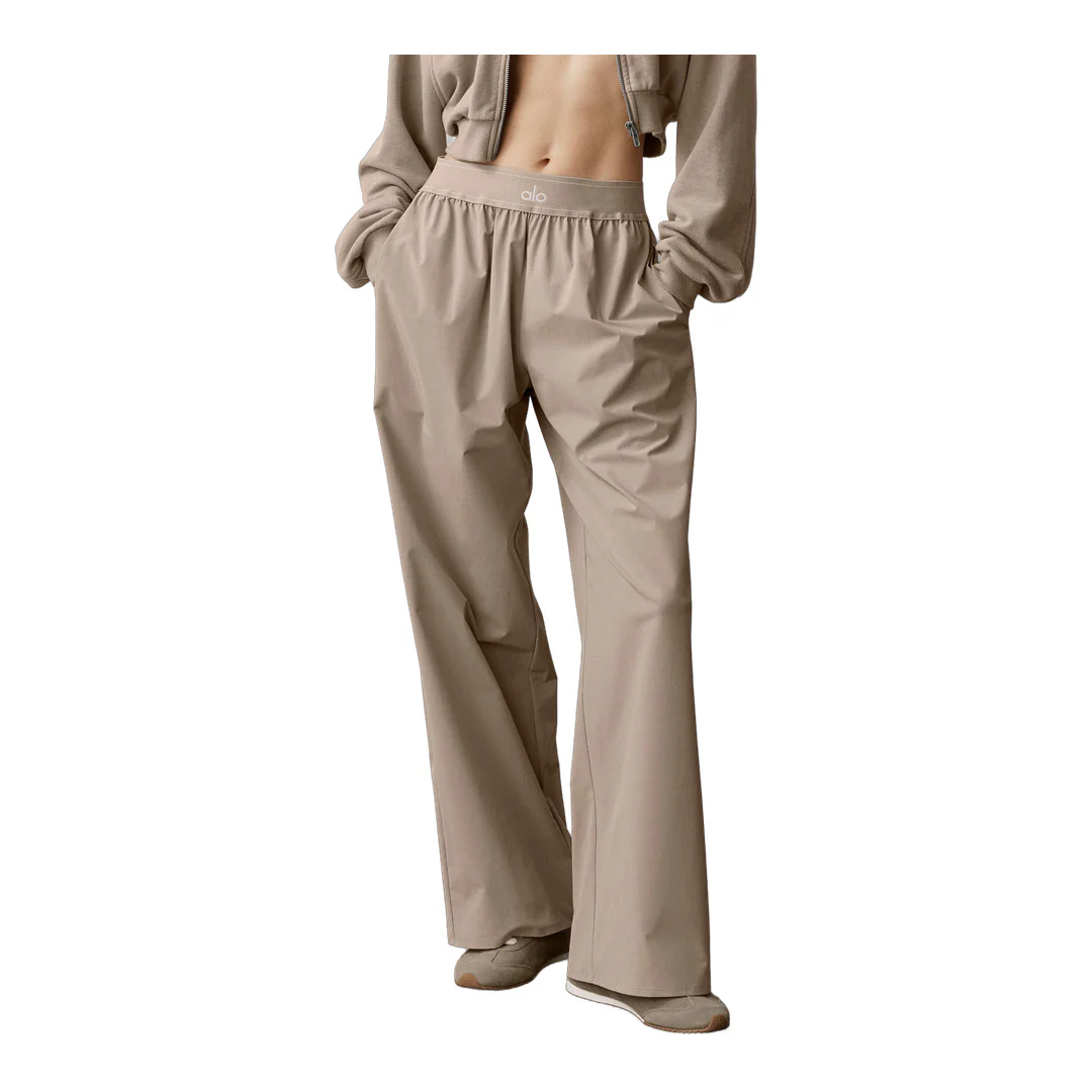 alo Suit Up Trouser (Regular) - Gravel - Image 2