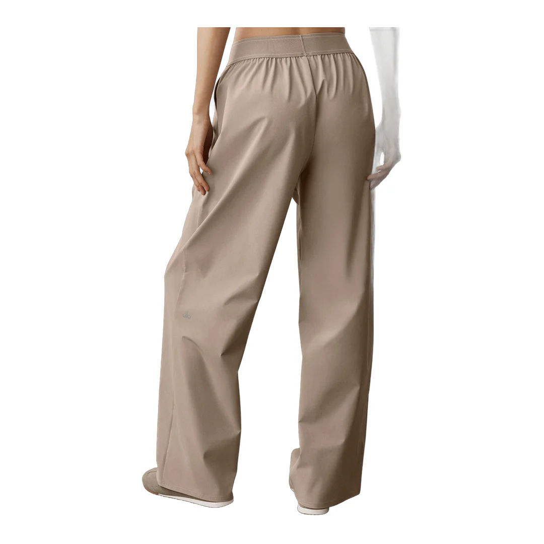 alo Suit Up Trouser (Regular) - Gravel - Image 4