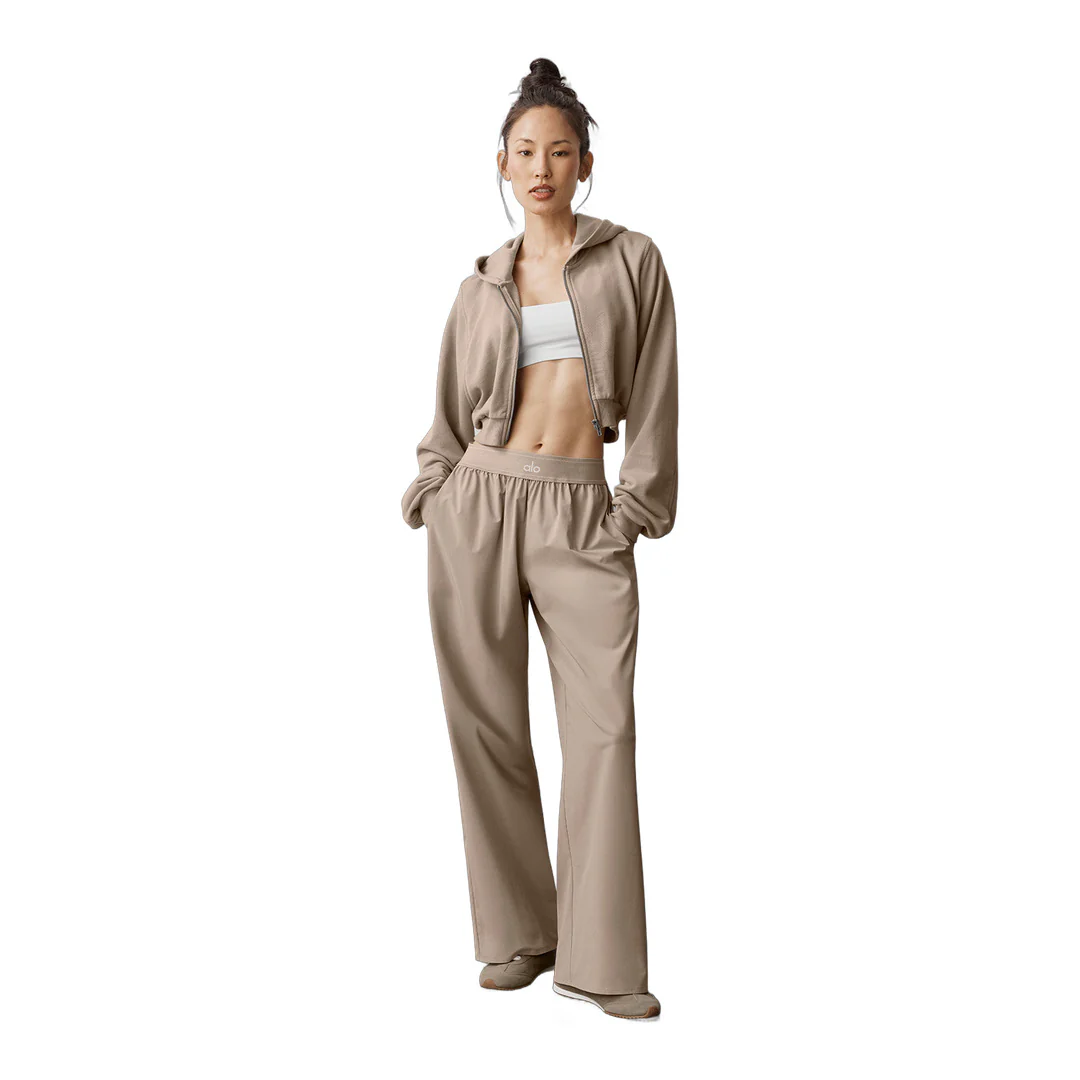 alo Suit Up Trouser (Regular) - Gravel - Image 6