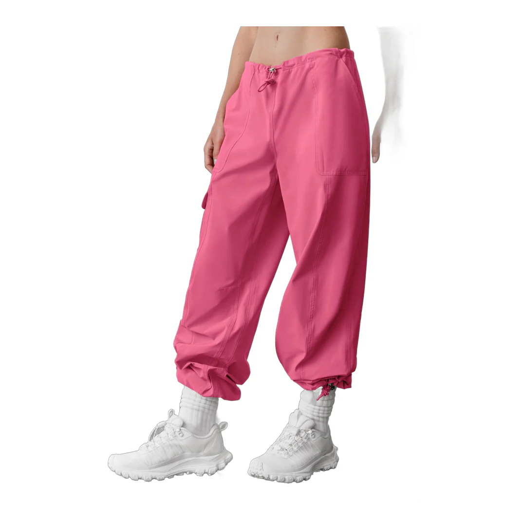 alo Low Rise Megastar Cargo Pant - Paradise Pink - Image 3