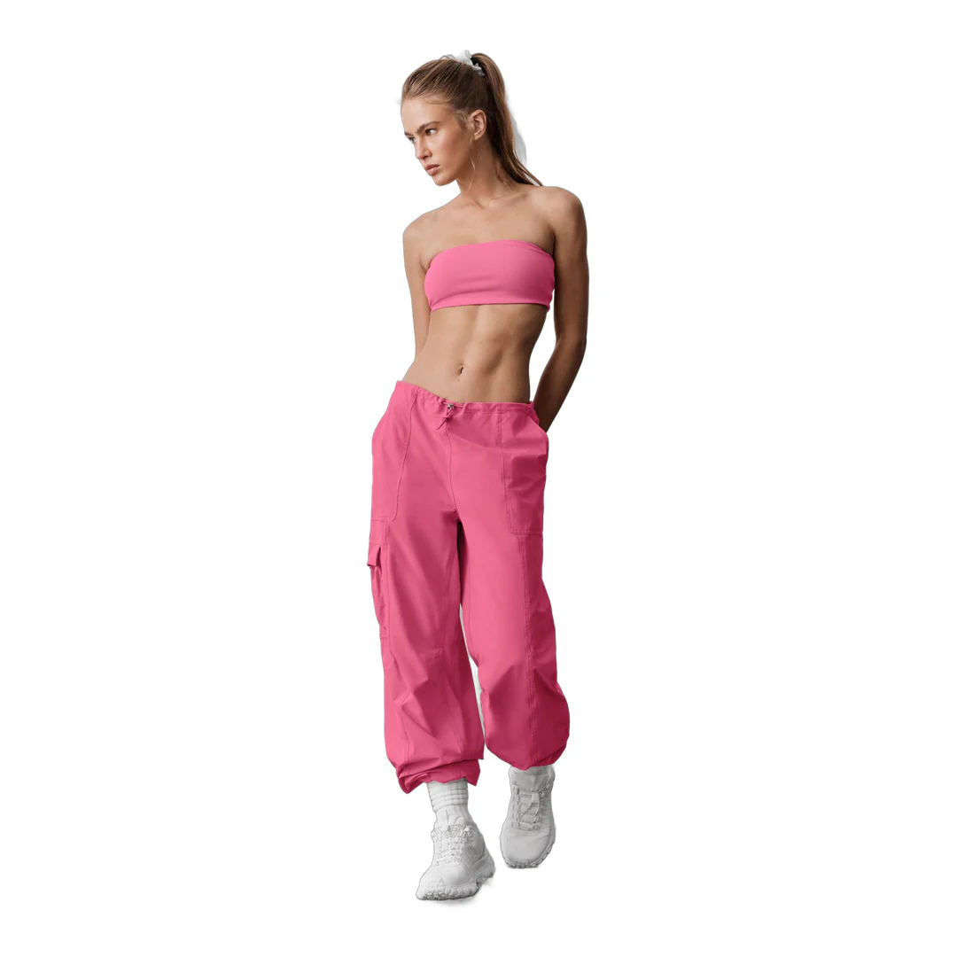 alo Low Rise Megastar Cargo Pant - Paradise Pink - Image 5