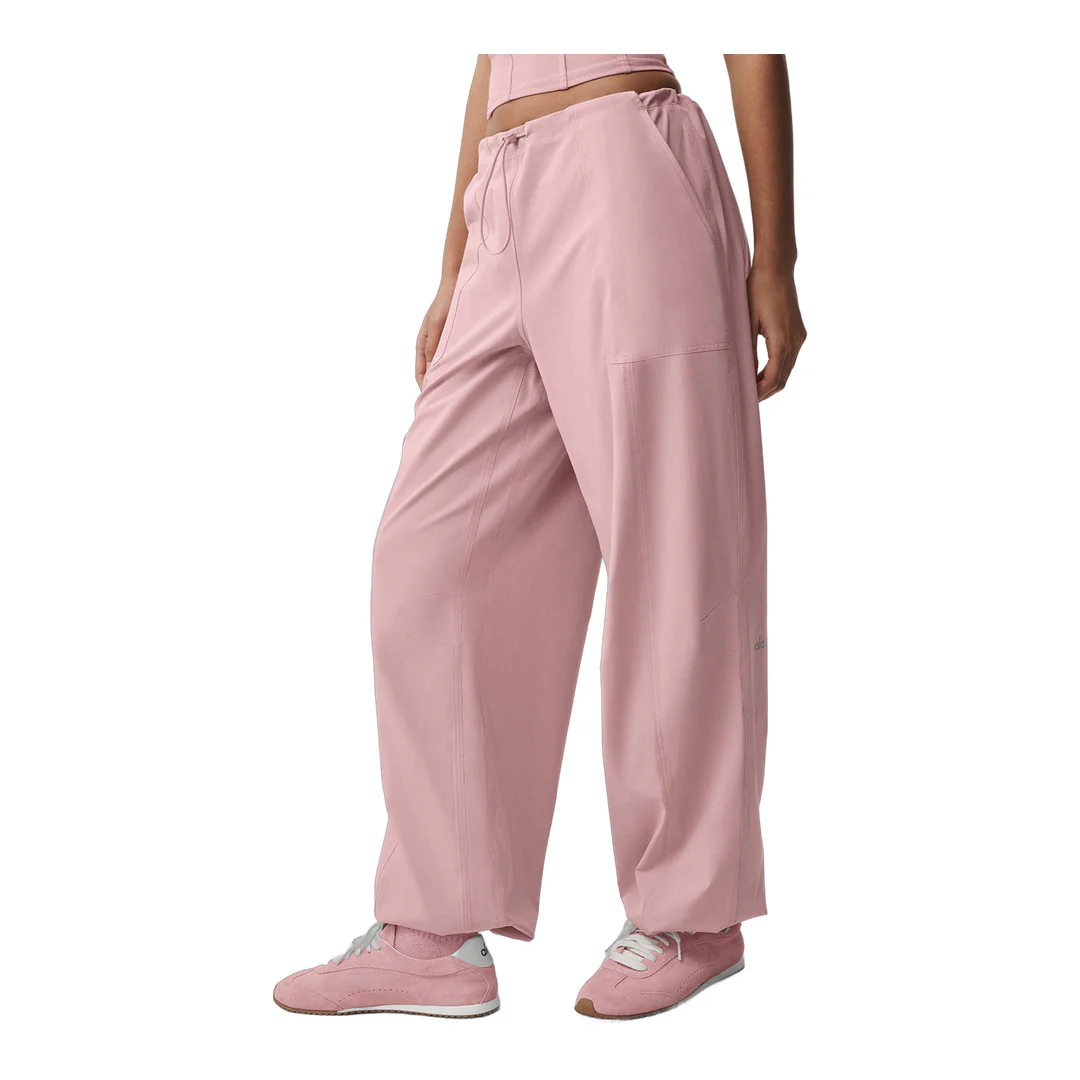 alo Low Rise Megastar Cargo Pant - Vintage Pink - Image 2