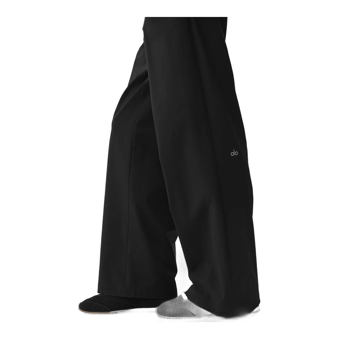 alo High-Waist Pursuit Trouser (Regular) - Black - Image 4