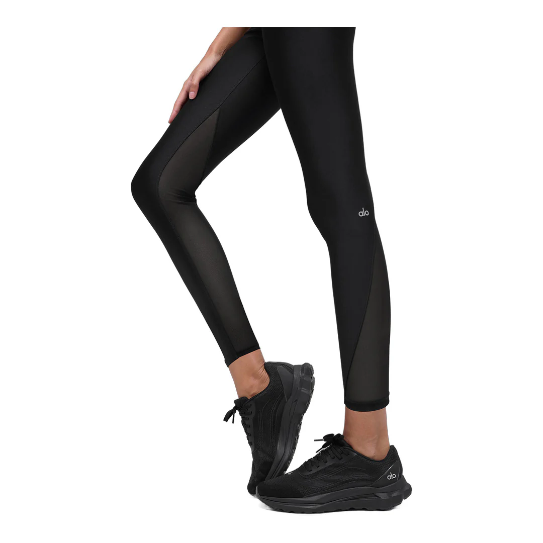 alo Airlift High-Waist 7/8 Rebel Legging - Black - Image 4
