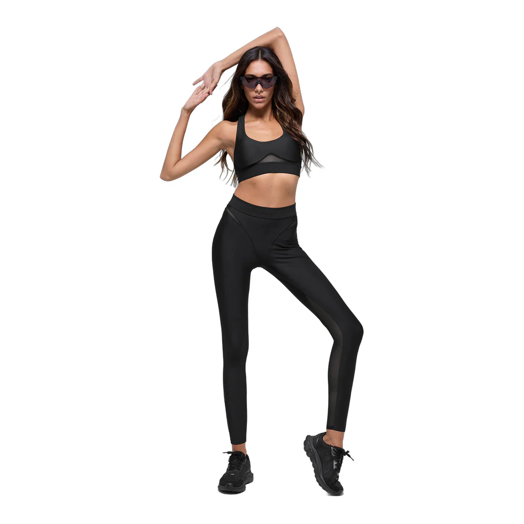 alo Airlift High-Waist 7/8 Rebel Legging - Black - Image 5