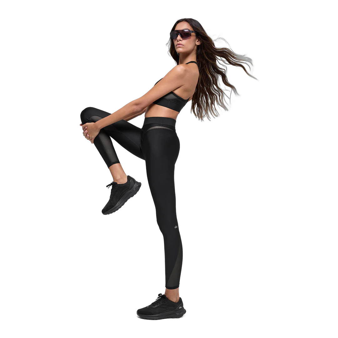 alo Airlift High-Waist 7/8 Rebel Legging - Black - Image 7