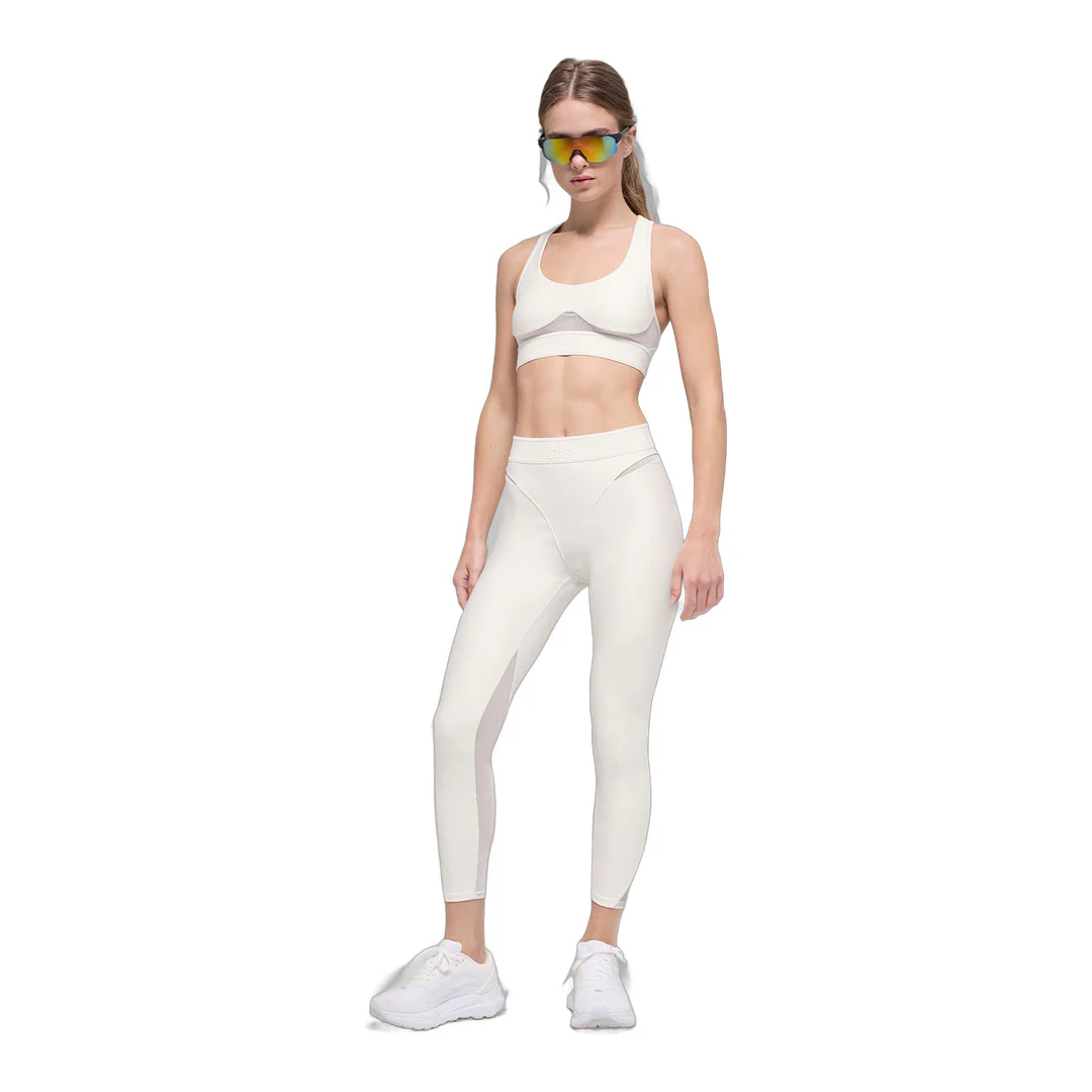 alo Airlift High-Waist 7/8 Rebel Legging - Ivory - Image 5