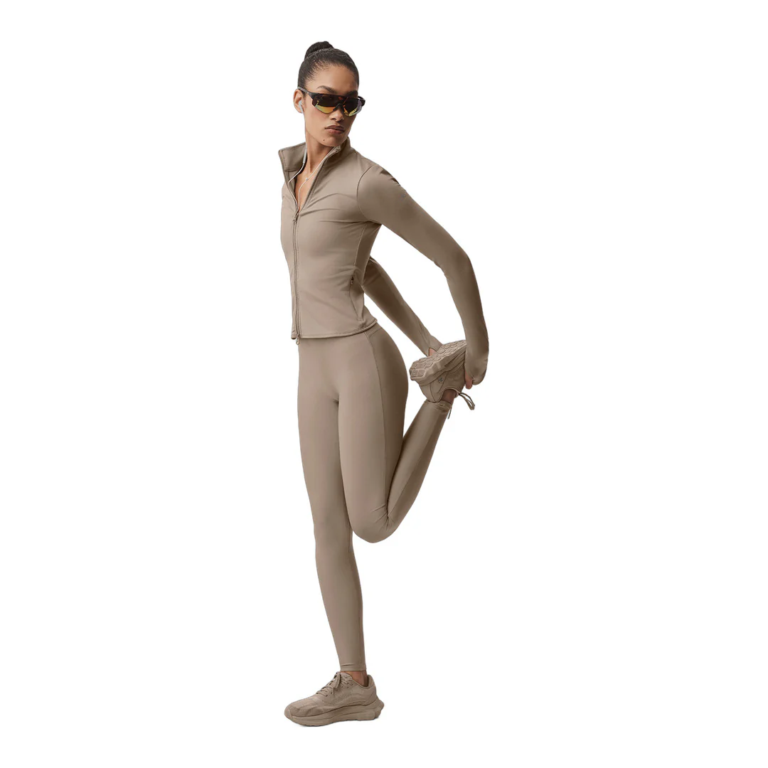alo Airlift High-Waist Sleek Legging - Gravel - Image 4
