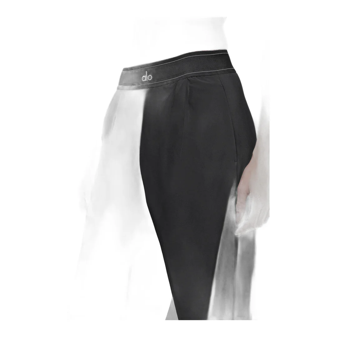 alo Suit Up Trouser (Long) - Black - Image 4