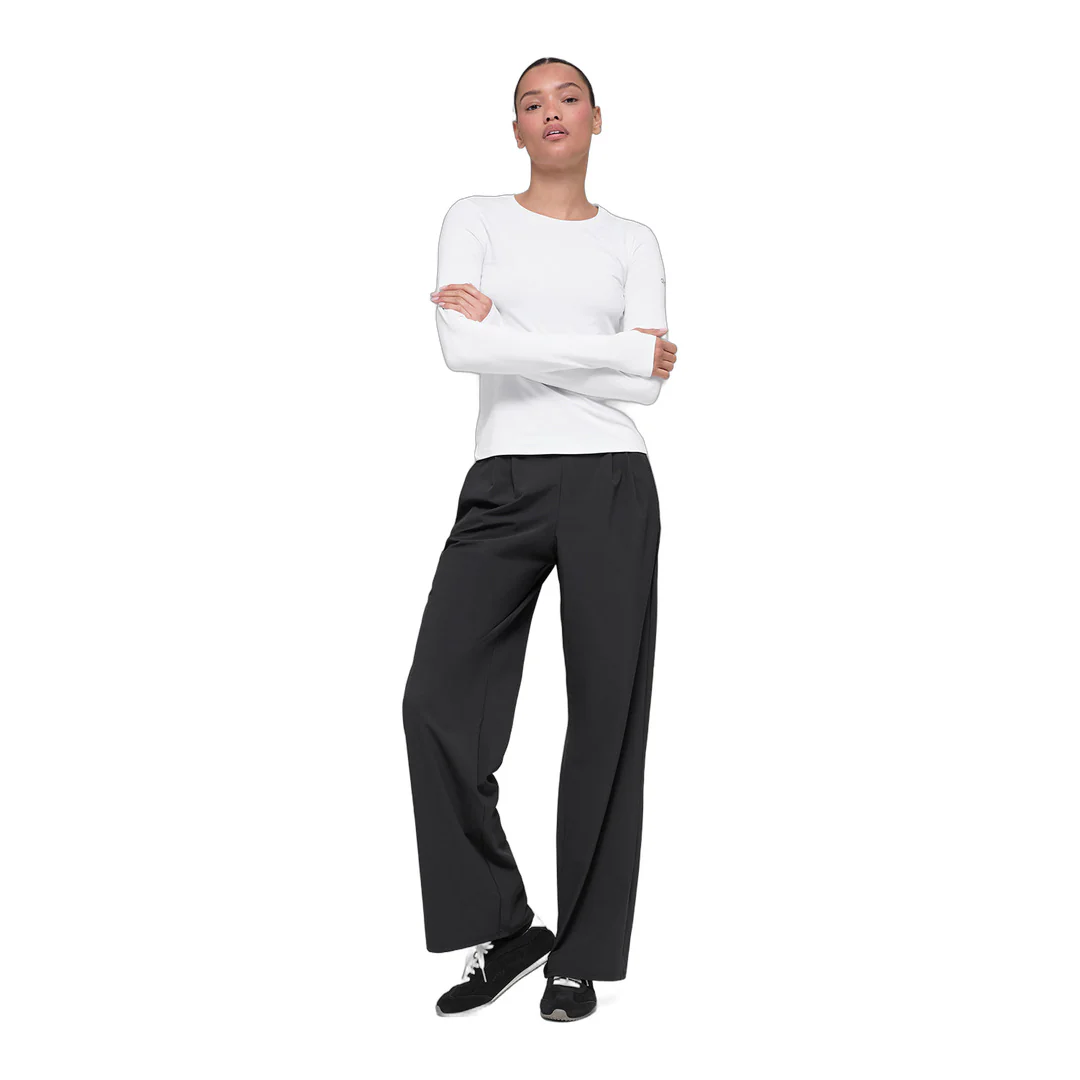 alo Suit Up Trouser (Long) - Black - Image 5