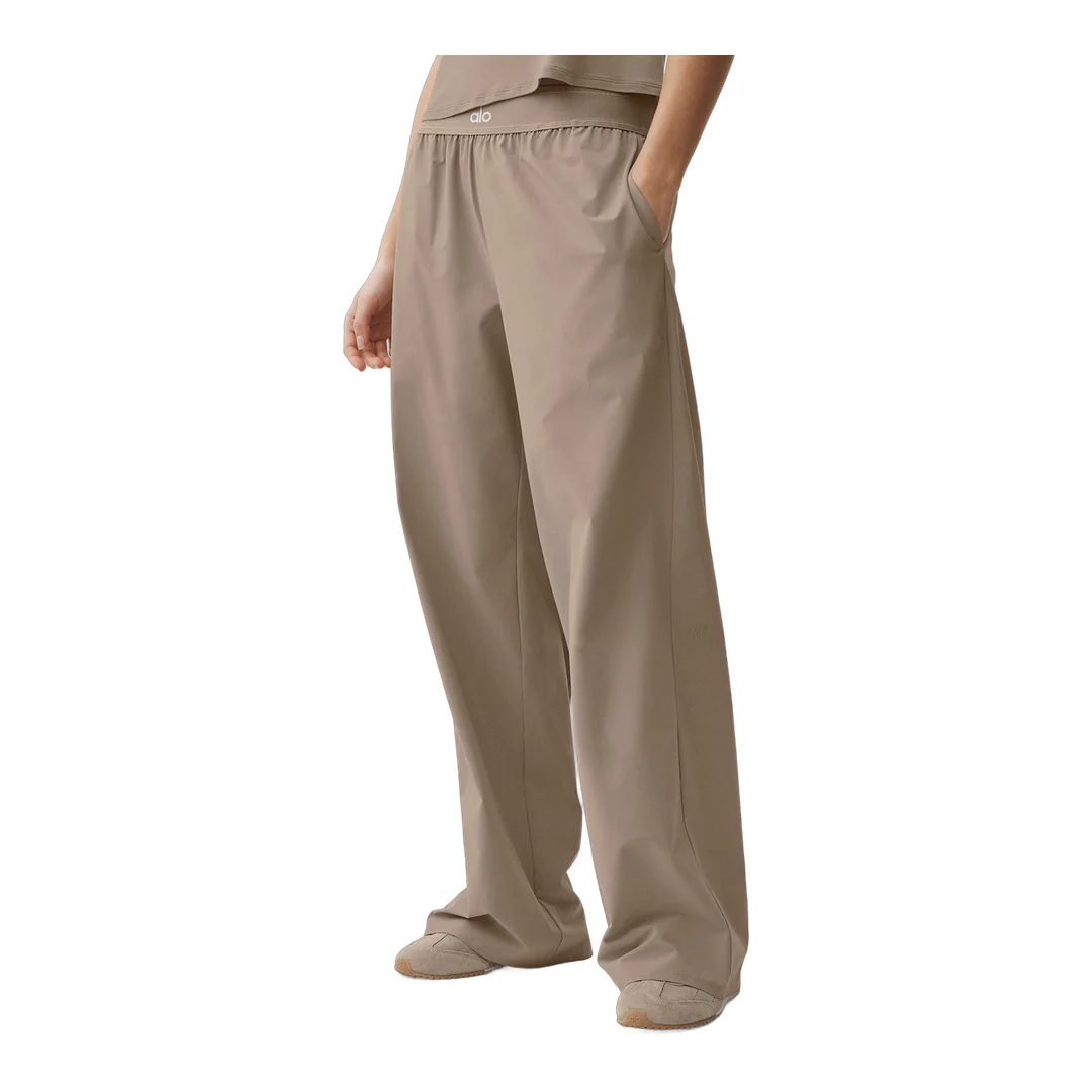alo Suit Up Trouser (Long) - Gravel - Image 5