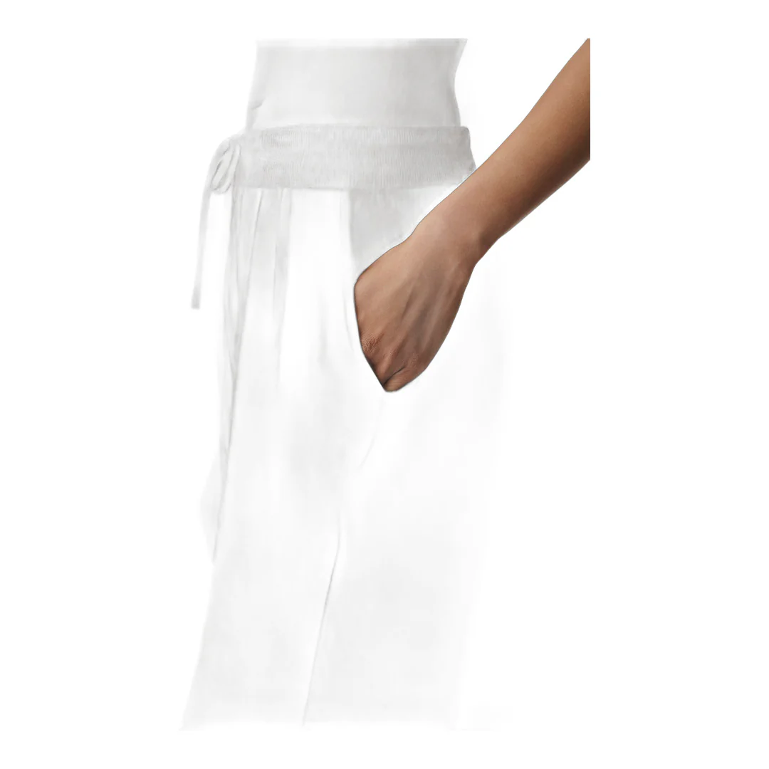 alo Semi-Sheer Delicate Lounge Flare Pant - Sun Kissed Brown - Image 3